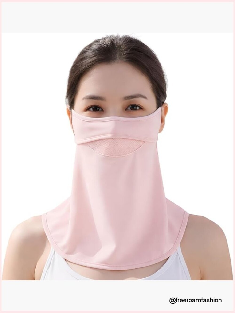 UPF 50+ Full Face Sun Protection Mask with Neck Coverage for Outdoor